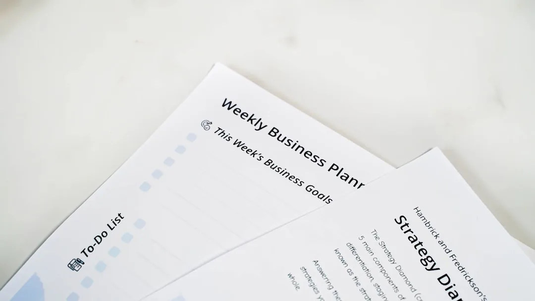 checklist business review