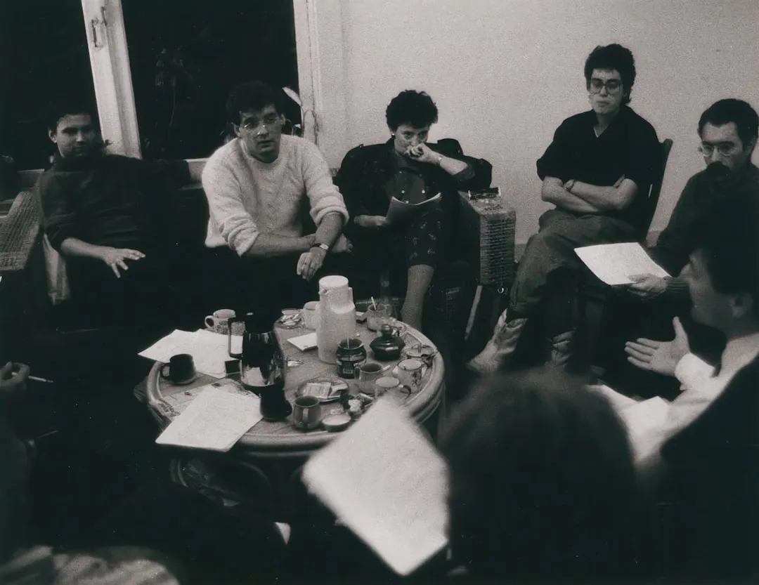 group brainstorming session