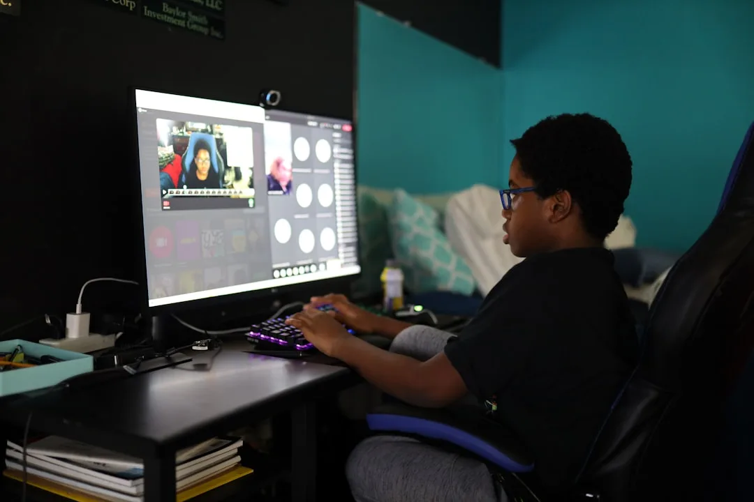 collaborative video editing setup