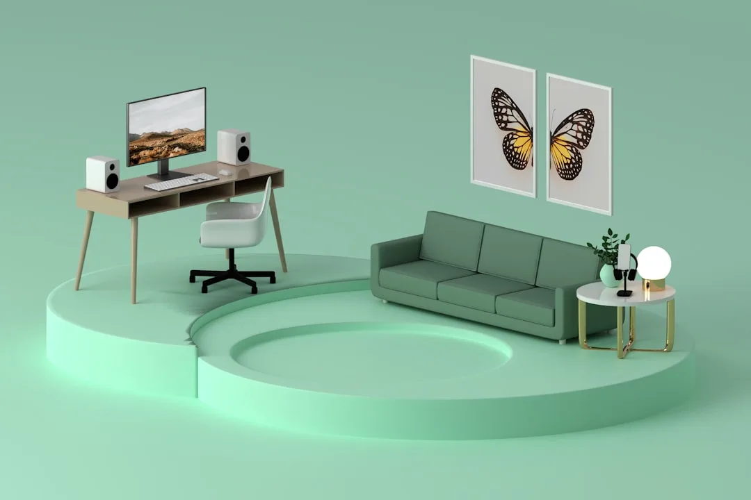 digital illustration workspace