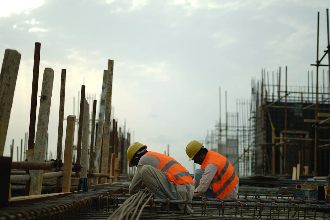 manual labor construction site