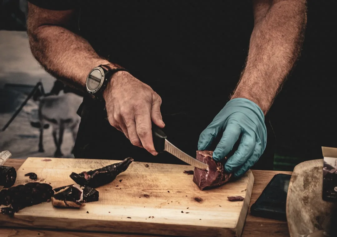 hands working with tools